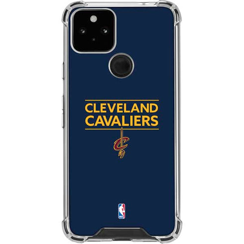 NBA Cleveland Cavaliers Standard - Blue Google Pixel 5 Clear Case